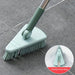 Triangle floor brush long handled hard bristled brush wall corner gap brush ceramic tile floor brush bathroom cleaning bathroom brush floor brush